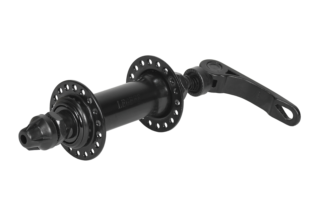 Втулка передняя FR-01F 36H 3/8*100*108мм,9M,сталь с эксцентриком,черный
