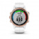 Garmin Fenix 5s Plus Sapphire, розовое золото с белым ремешком