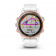 Garmin Fenix 5s Plus Sapphire, розовое золото с белым ремешком