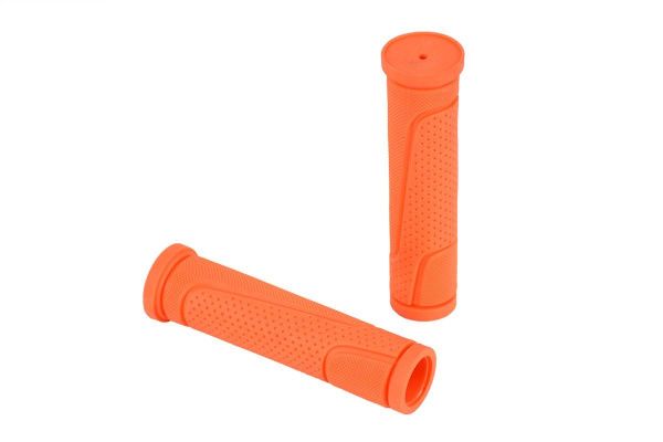Грипсы MTB XH-G56 125mm, резина, оранжевые