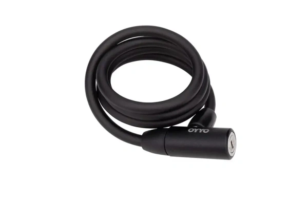 Велозамок OYYO CB01, 10 х 1200 мм. (Черный)