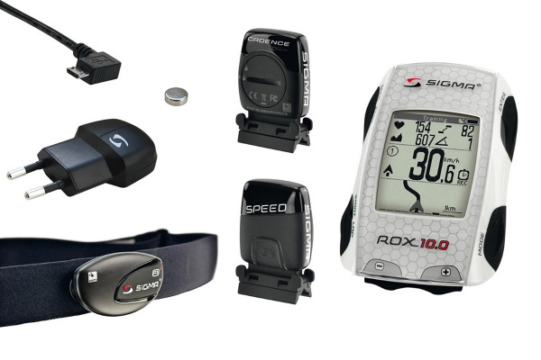 Велокомпьютер Sigma ROX 10.0 GPS SET, комплект с датчиками